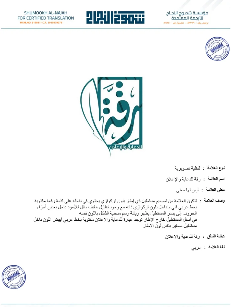 ترجمة العلامة التجارية شكل ملف ترجمة العلامة التجارية
