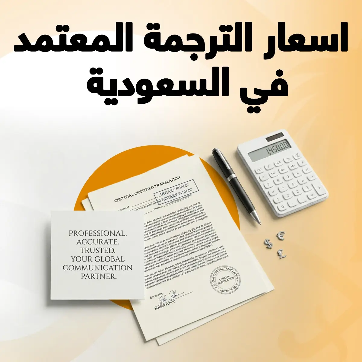 اسعار الترجمة المعتمدة