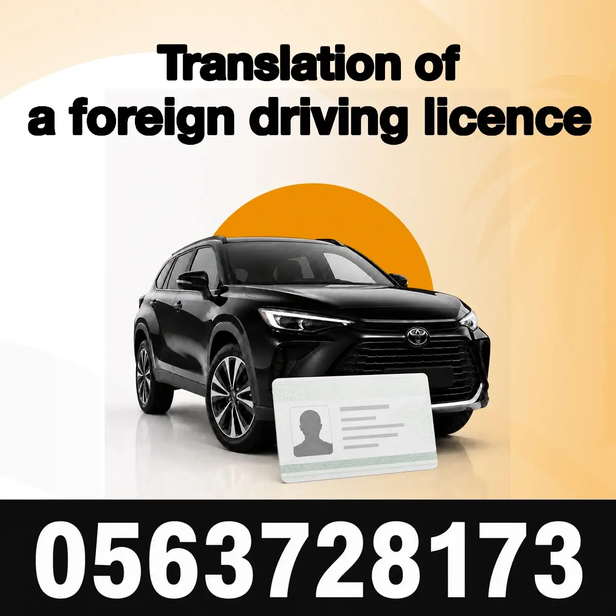 translate driving license